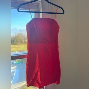 Urban Outfitters Vibrant Red mini dress